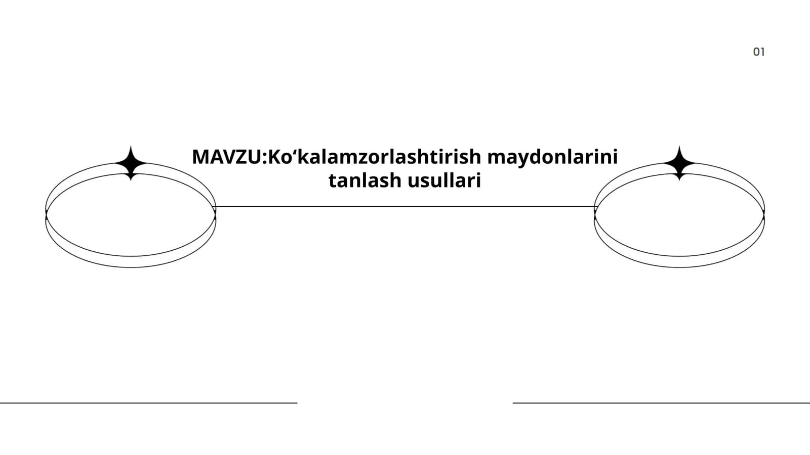 Koʻkalamzorlashtirish maydonlarini tanlash usullari