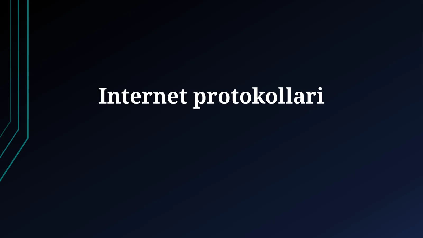 Internetprotokollari