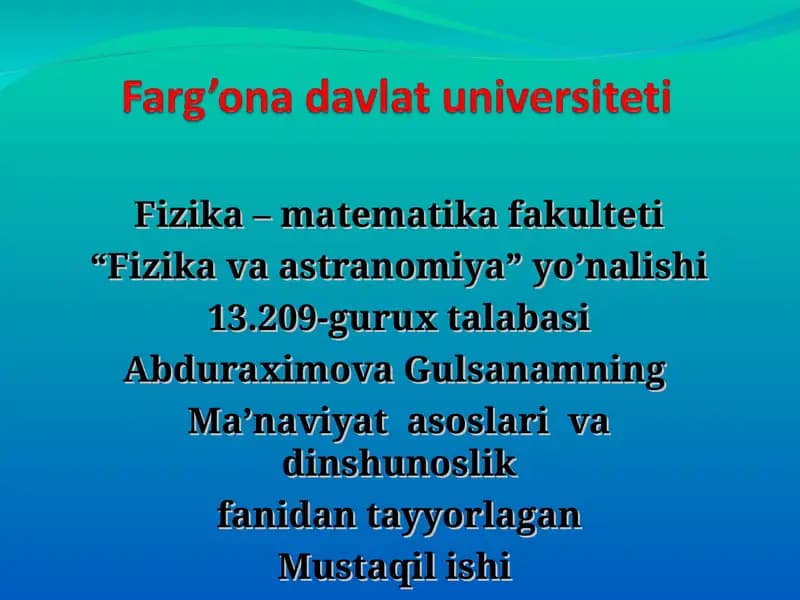 Fizika va astranomiya