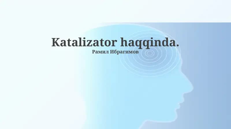 Katalizator