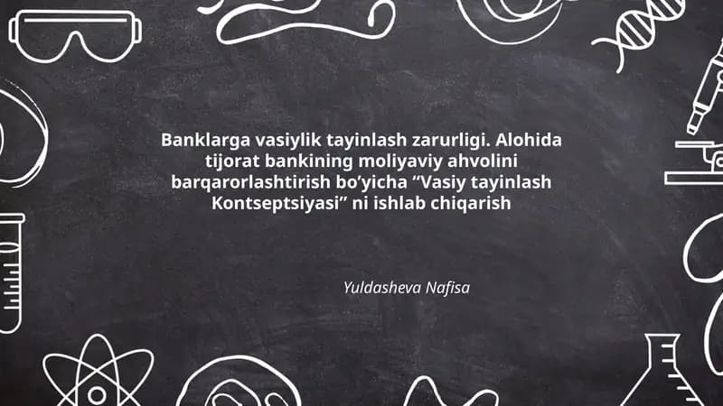 Vasiy tayinlash Kontseptsiyasi