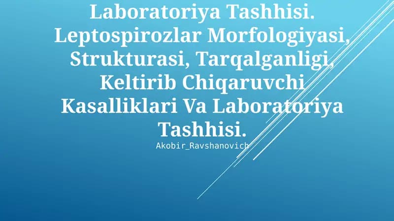 Gemorragik Isitma Qo‘Zg‘Atuvchilari, Patogenezi, Laboratoriya Tashhisi