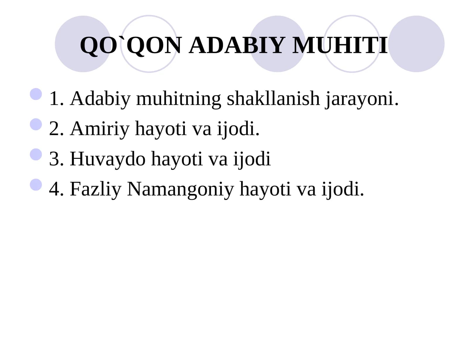 QO`QON ADABIY MUHITI