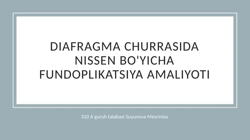 Diafragma churrasi