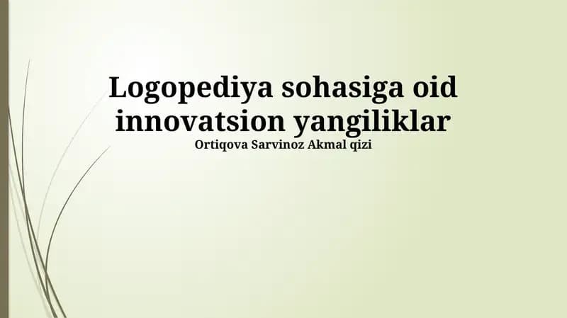 Nutqni tahlil qilish dasturlari