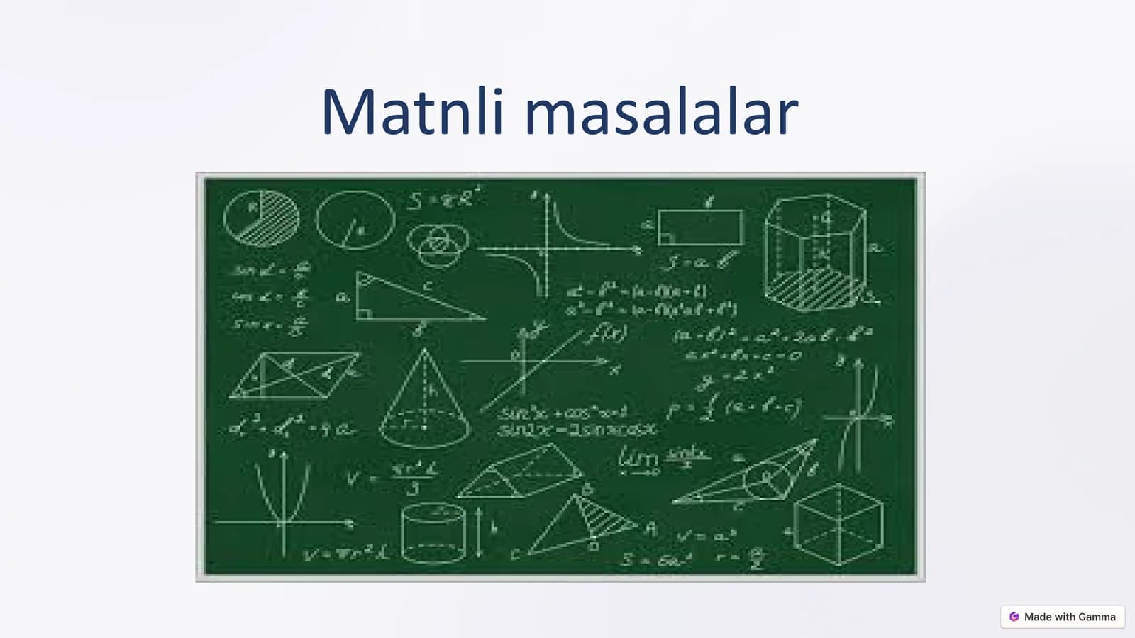Matnli masalalar