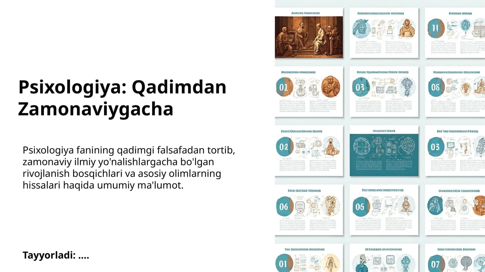 Psixologiya: Qadimdan Zamonaviygacha
