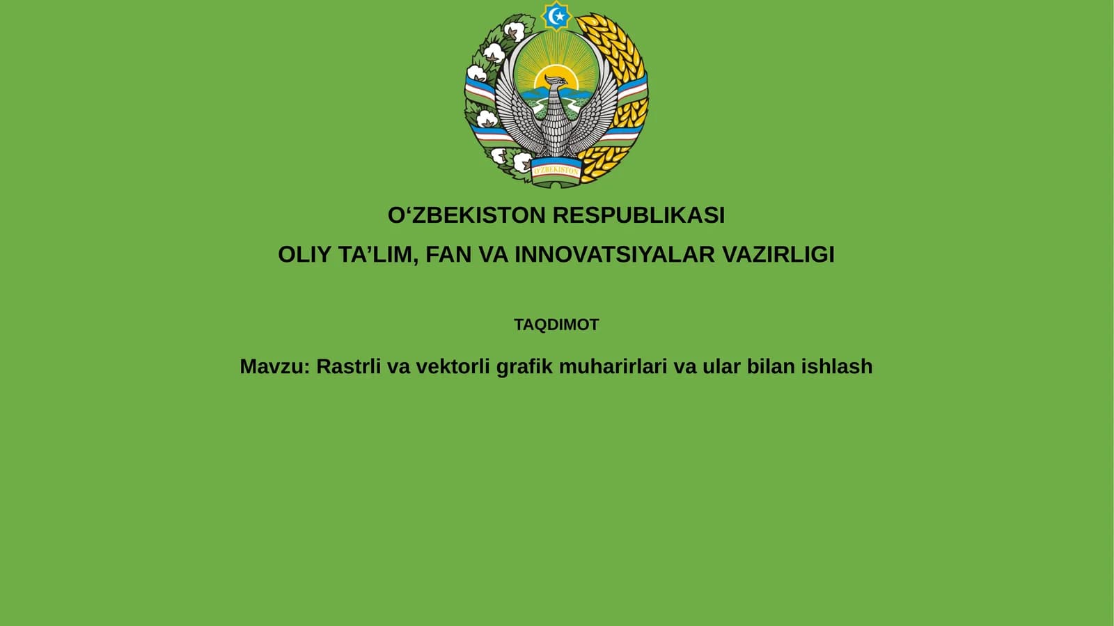 Rastrli va vektorli grafika