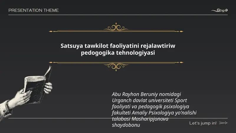 Pedagogika Teknologiyasi