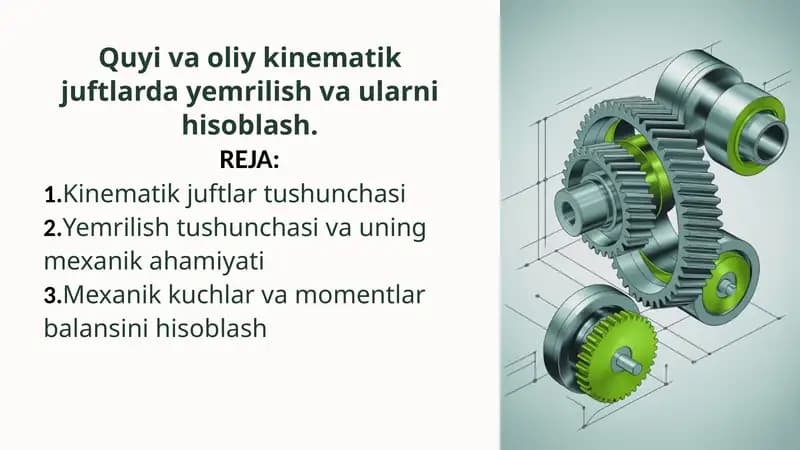 Kinematik juftlar