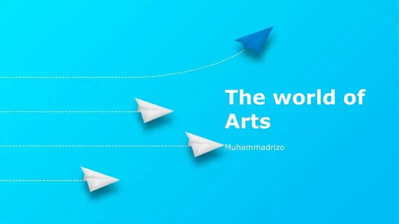 The world of Arts