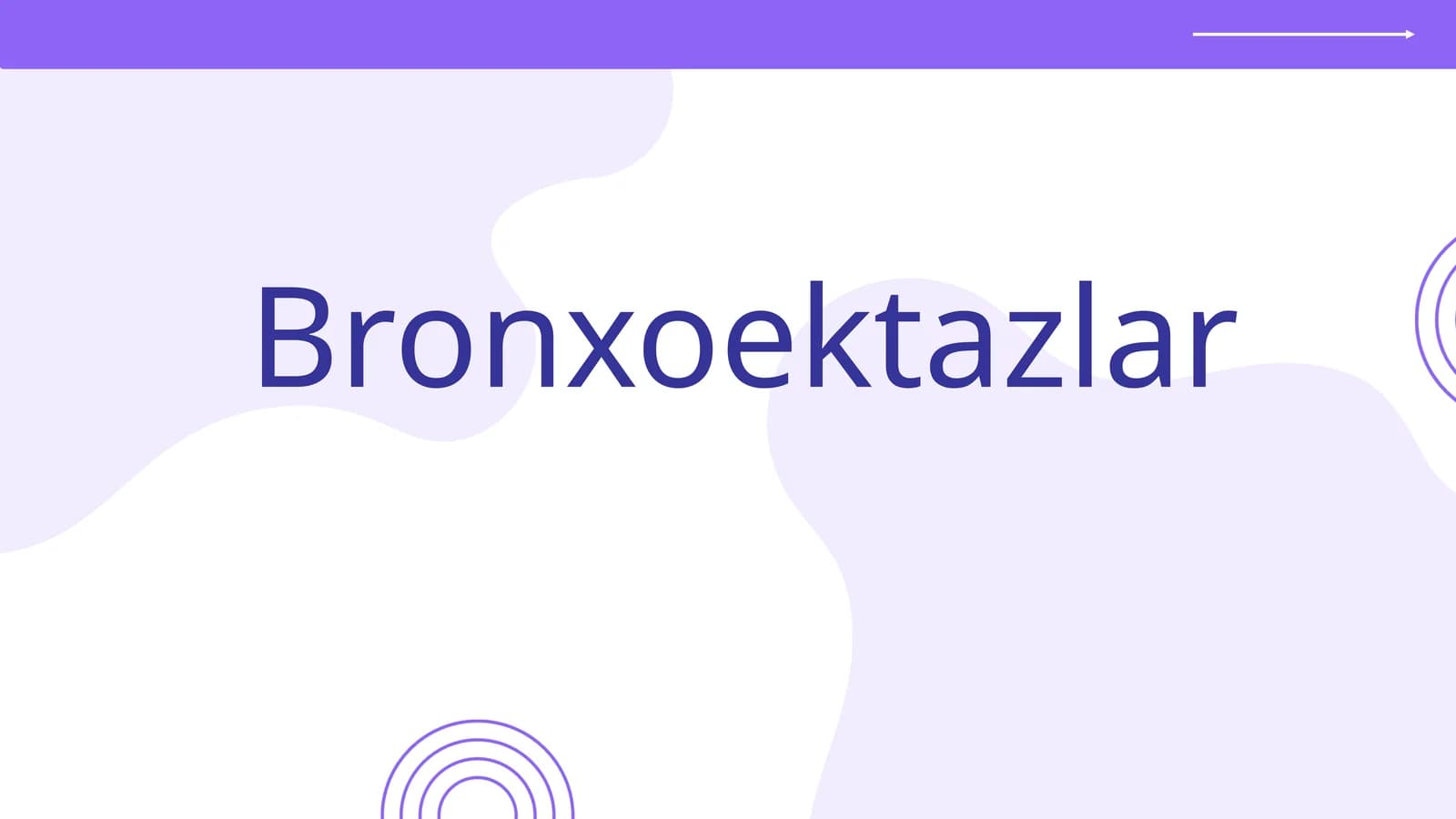 Bronxoektazlar