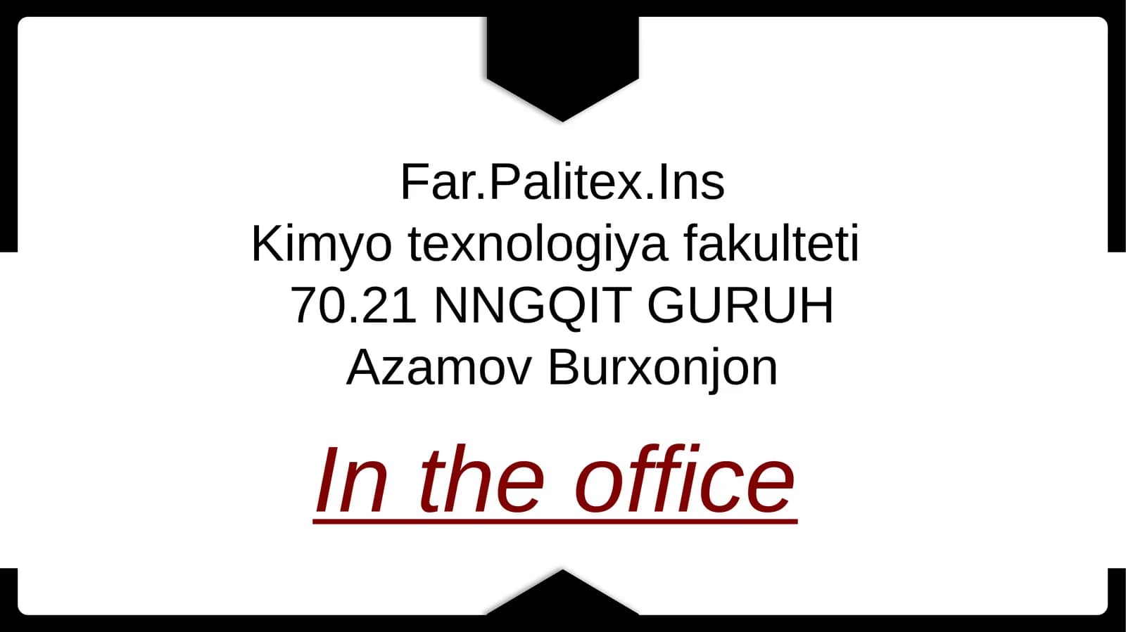 Intheoffice