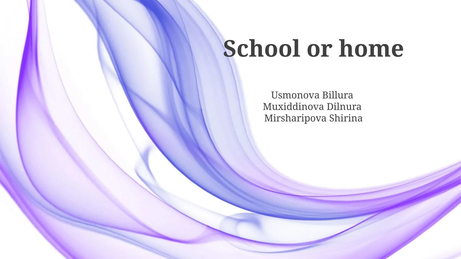 Learning Landscapes: Comparing School and Home