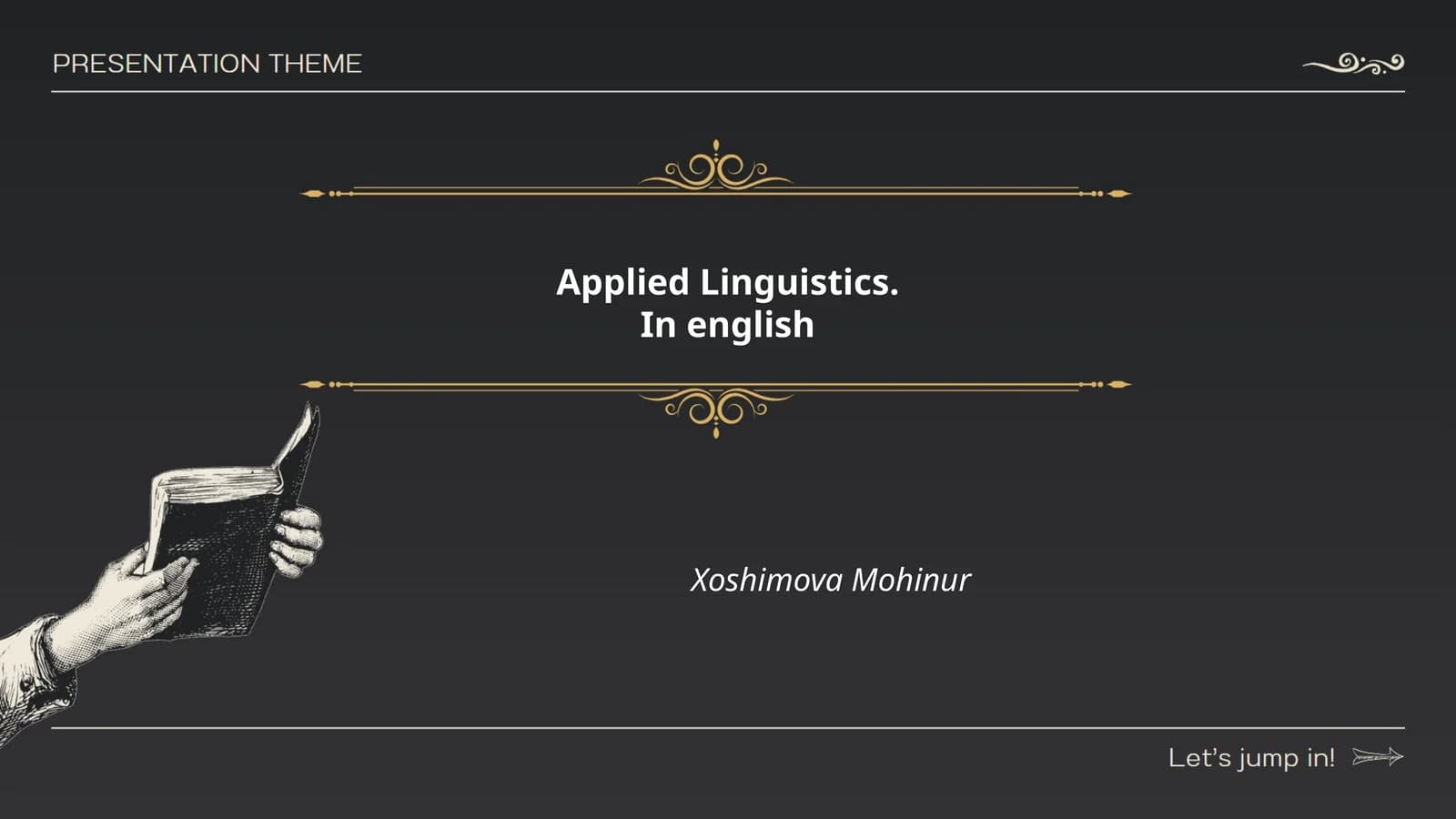 Applied Linguistics