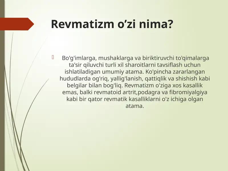 Revmatizm