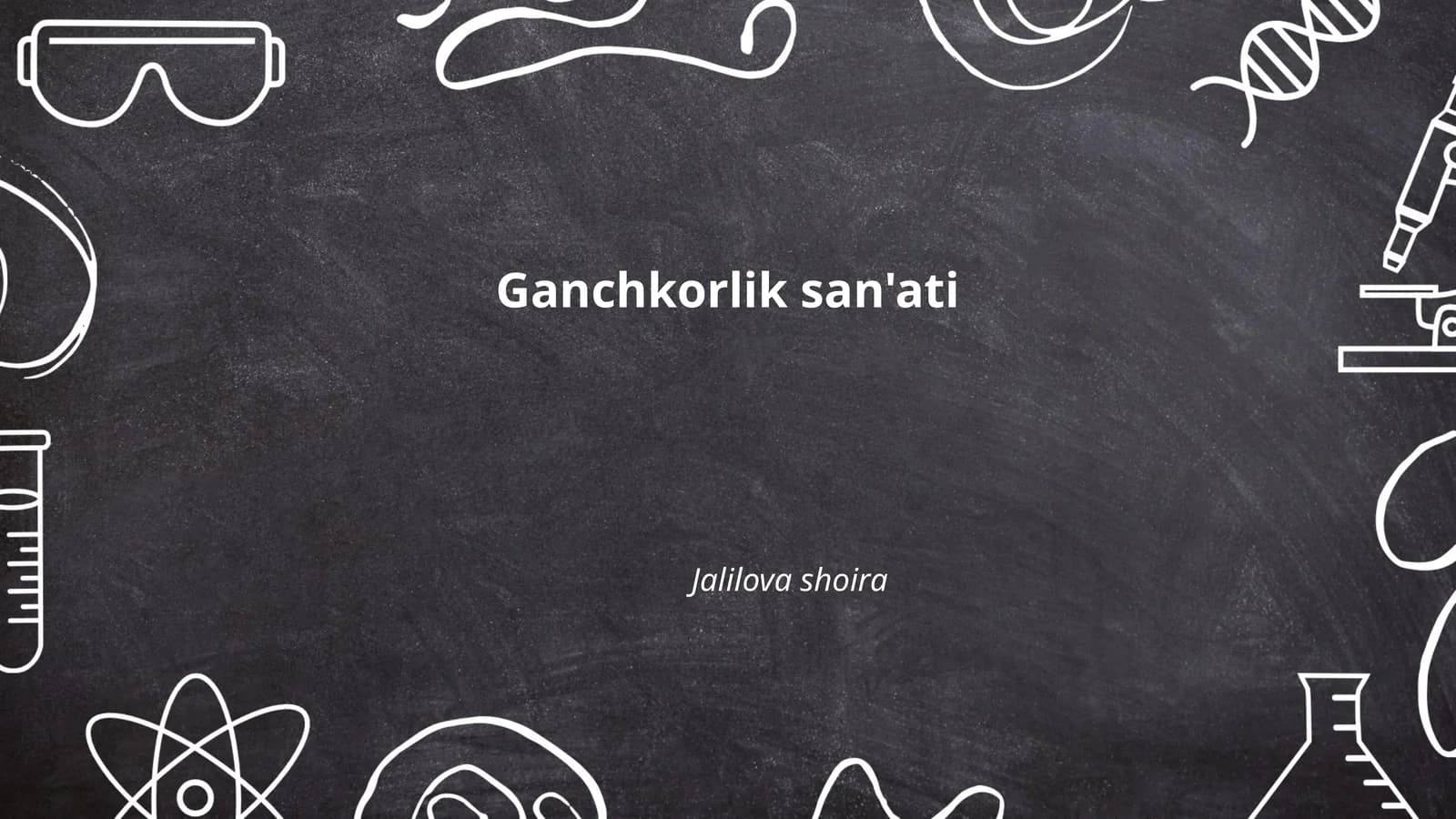Ganchkorlik san'ati
