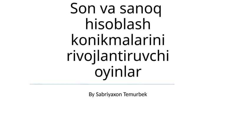 Kartalar o'yini va Matematika