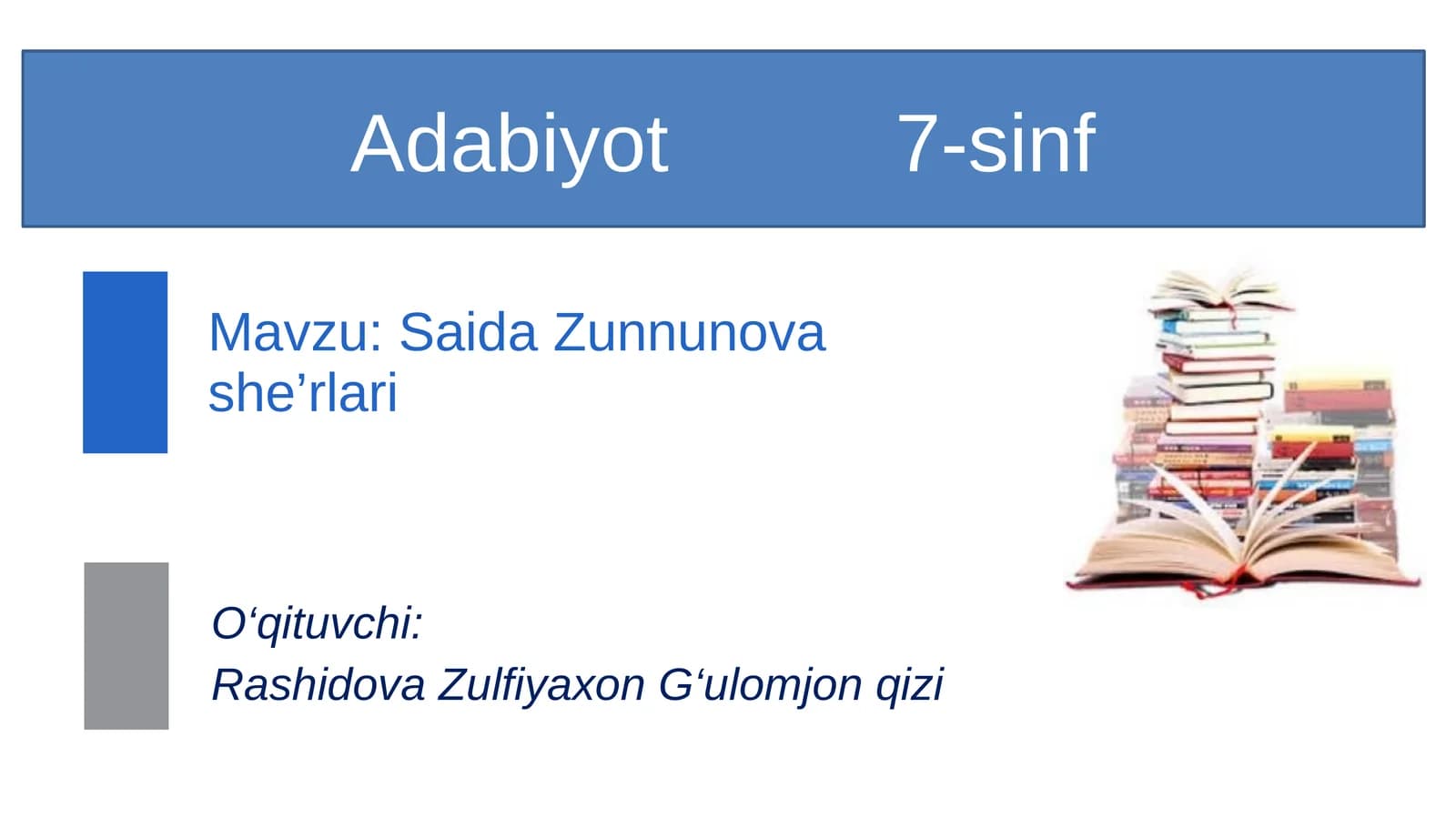 Saida Zunnunova she'rlari