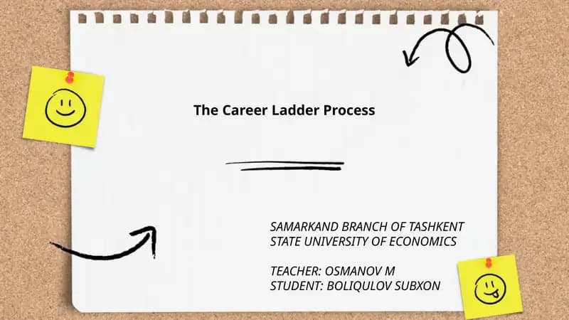 The Career Ladder Process
