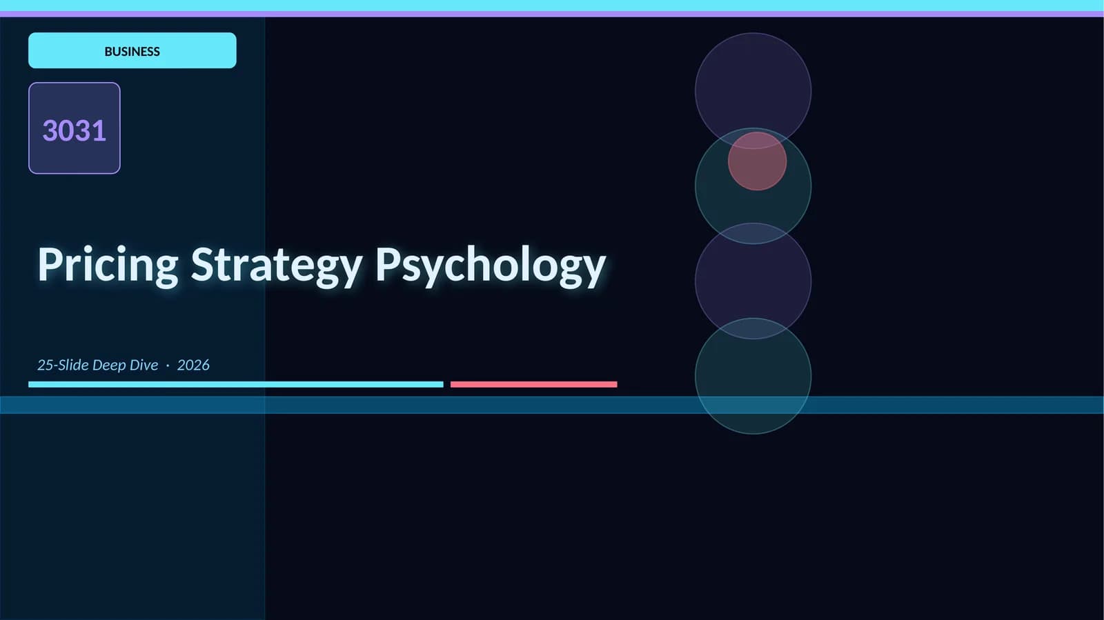 Pricing Strategy Psychology