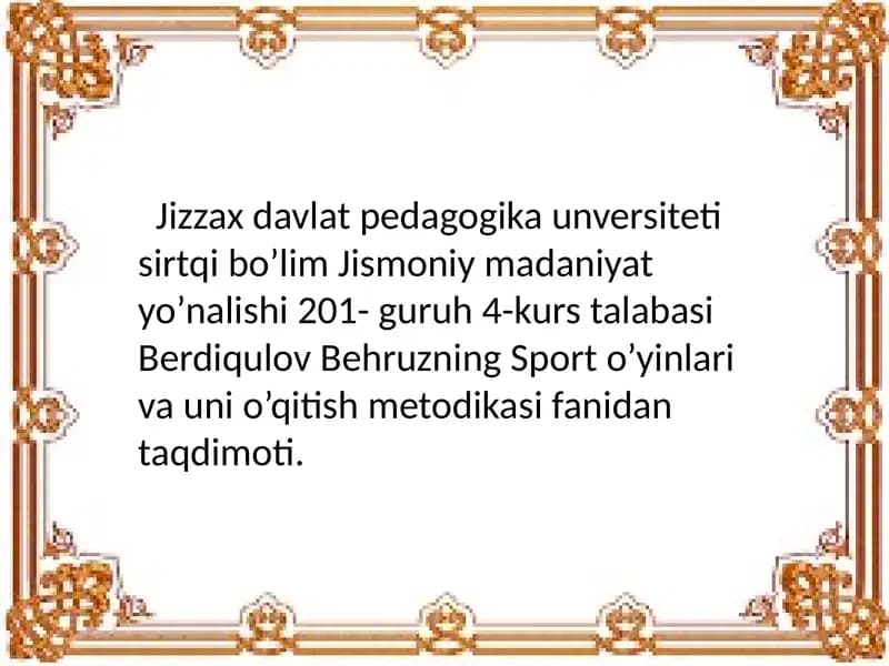 Voleybol o'yinining o'ziga xos xususiyatlari