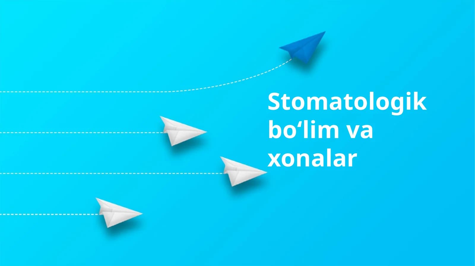 Stomatologik boʻlim va xonalar