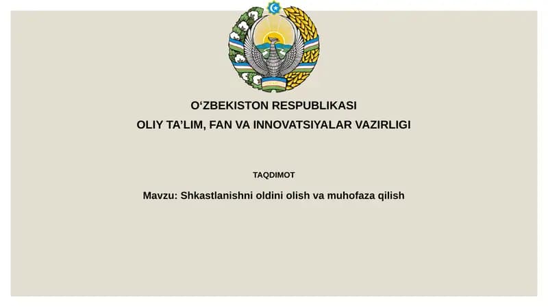 Zo'ravonlikning Oldini Olish va Himoya Qilish