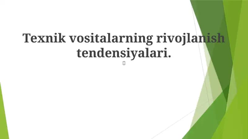 Barqaror Texnologiyalar
