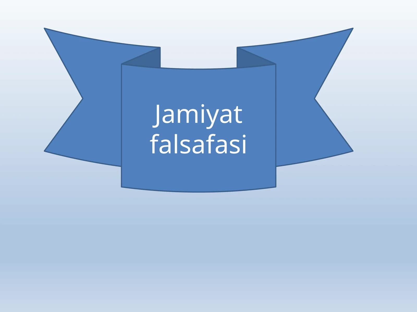Jamiyat  falsafasi
