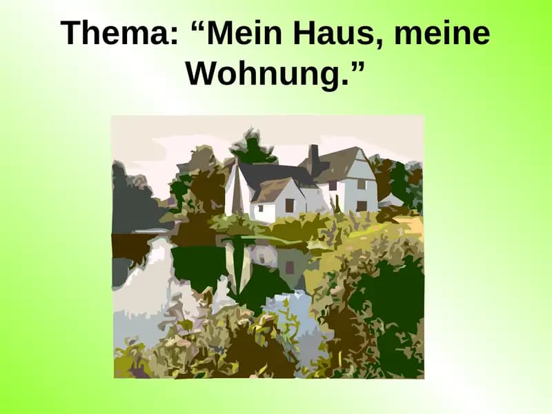 In der Wohnung Nummer 4