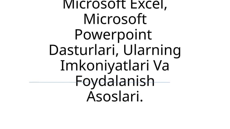 Microsoft Office Word