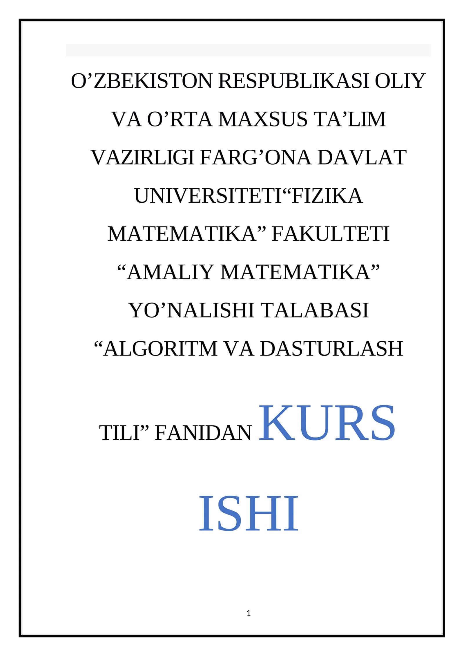 WPF da komponovka bilan ishlash KURS ISHI