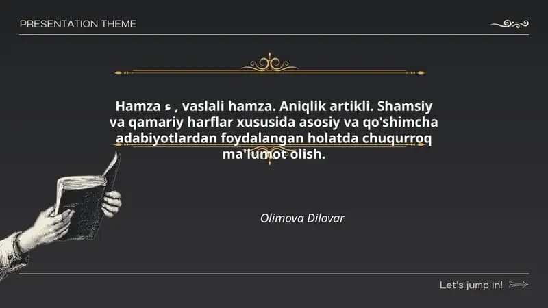 Shamsiy va qamariy harflar