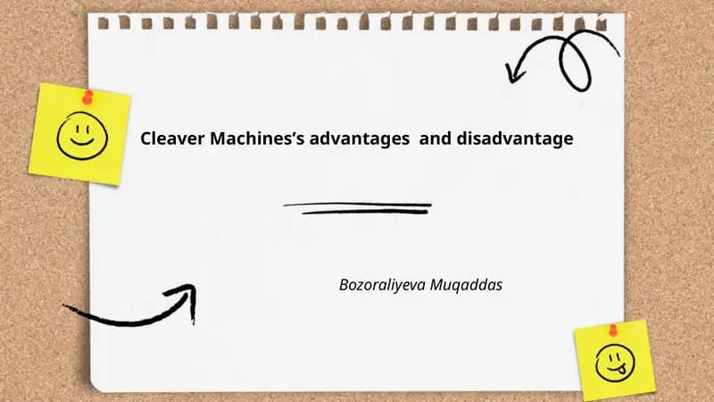 Cleaver Machines