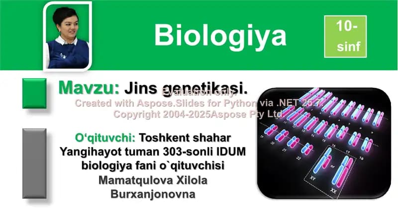 Jins genetikasi