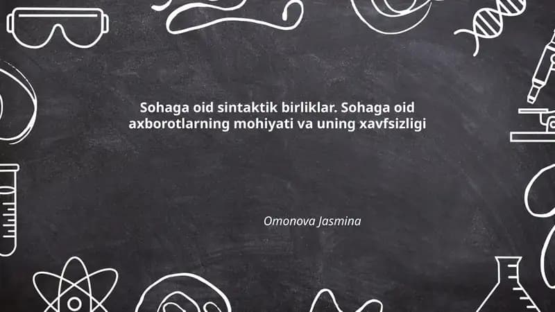 Sohaga oid sintaktik birliklar