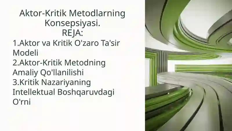 Aktor-Kritik Metod