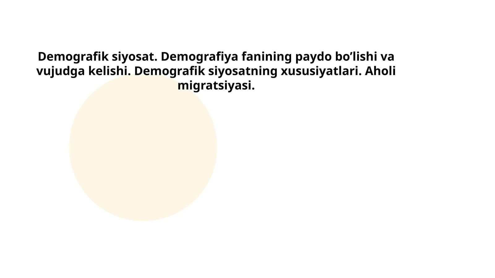 Demografik siyosat