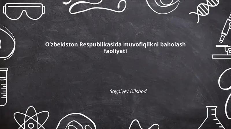 Muvofiqlikni baholash tizimlari