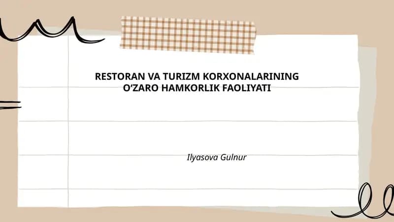 Sayohat paketlari tashkil etish