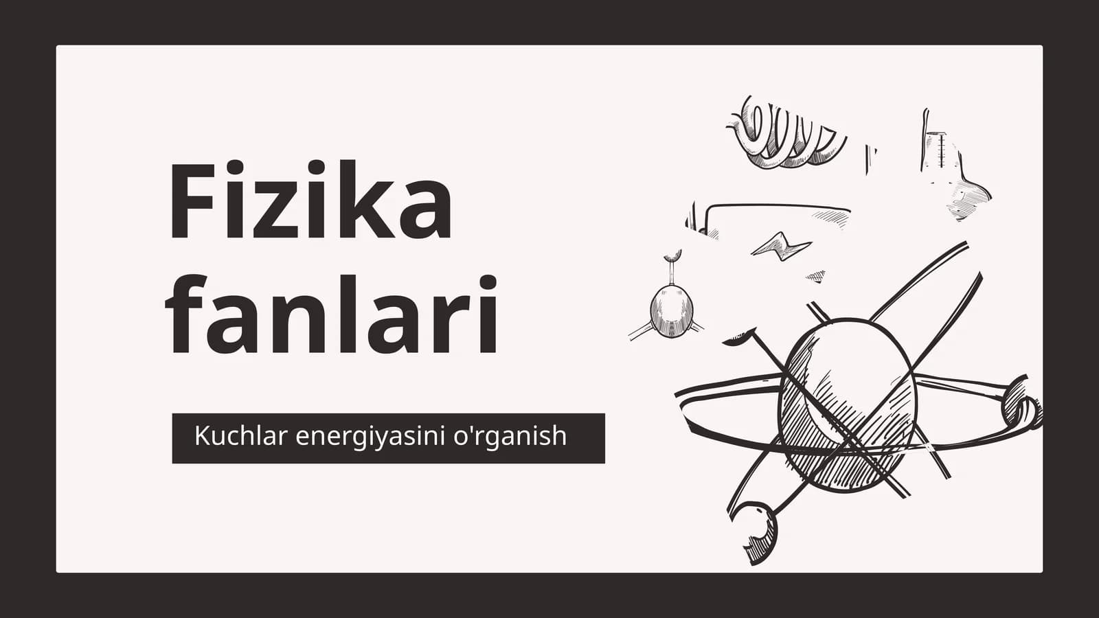 Fizika fanlari