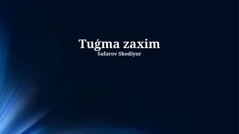Tuģma zaxim
