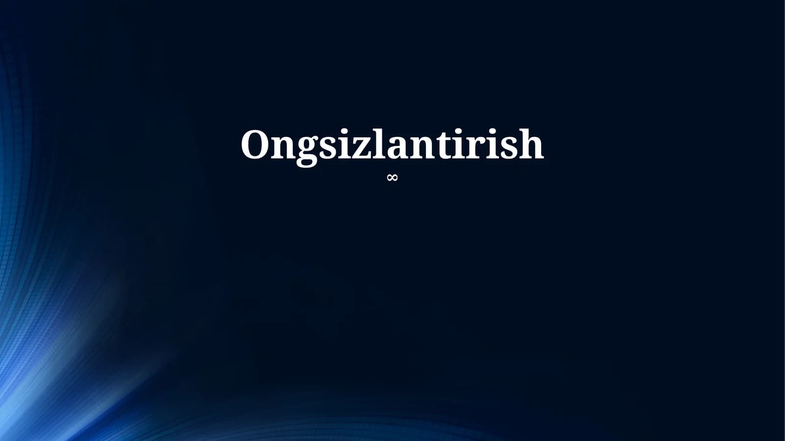 Ongsizlantirish