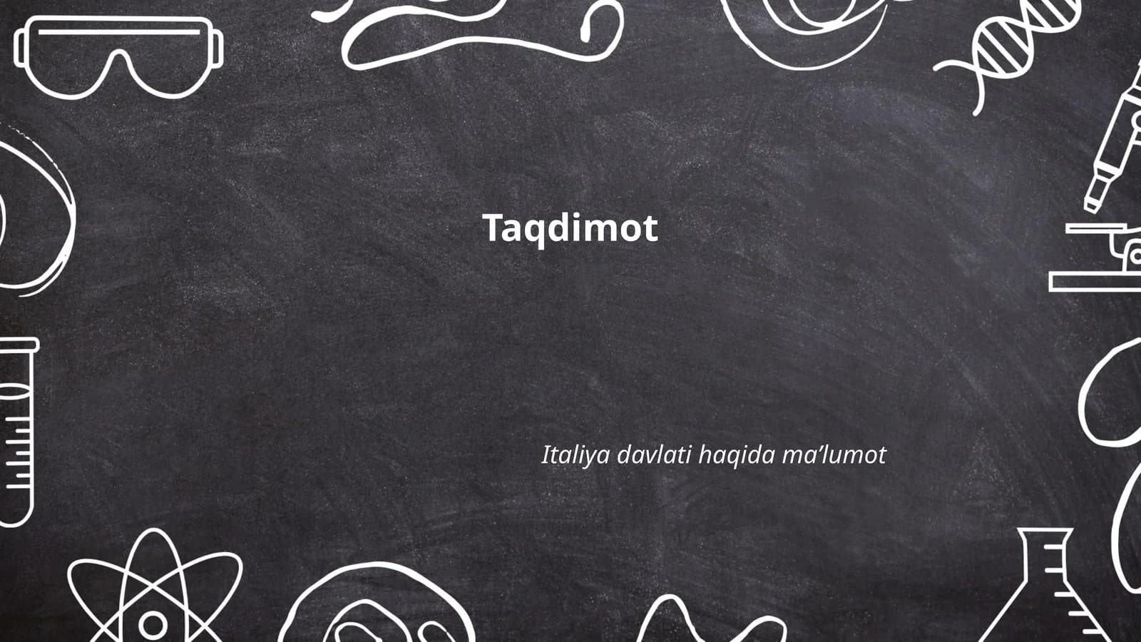 Taqdimot haqida maʼlumot