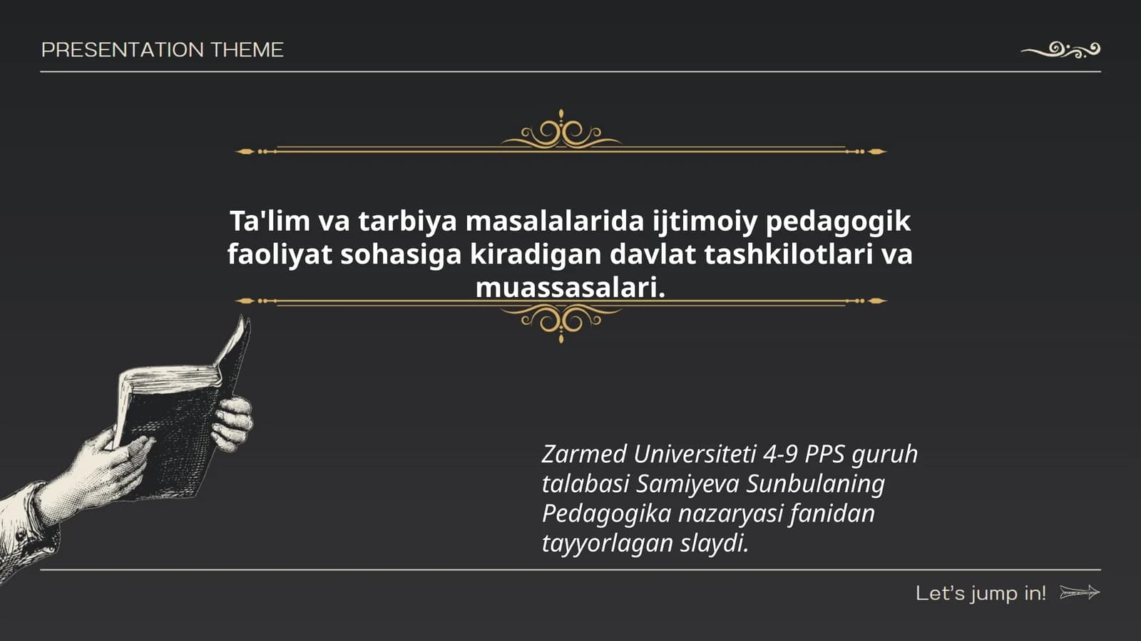 Pedagogika nazaryasi