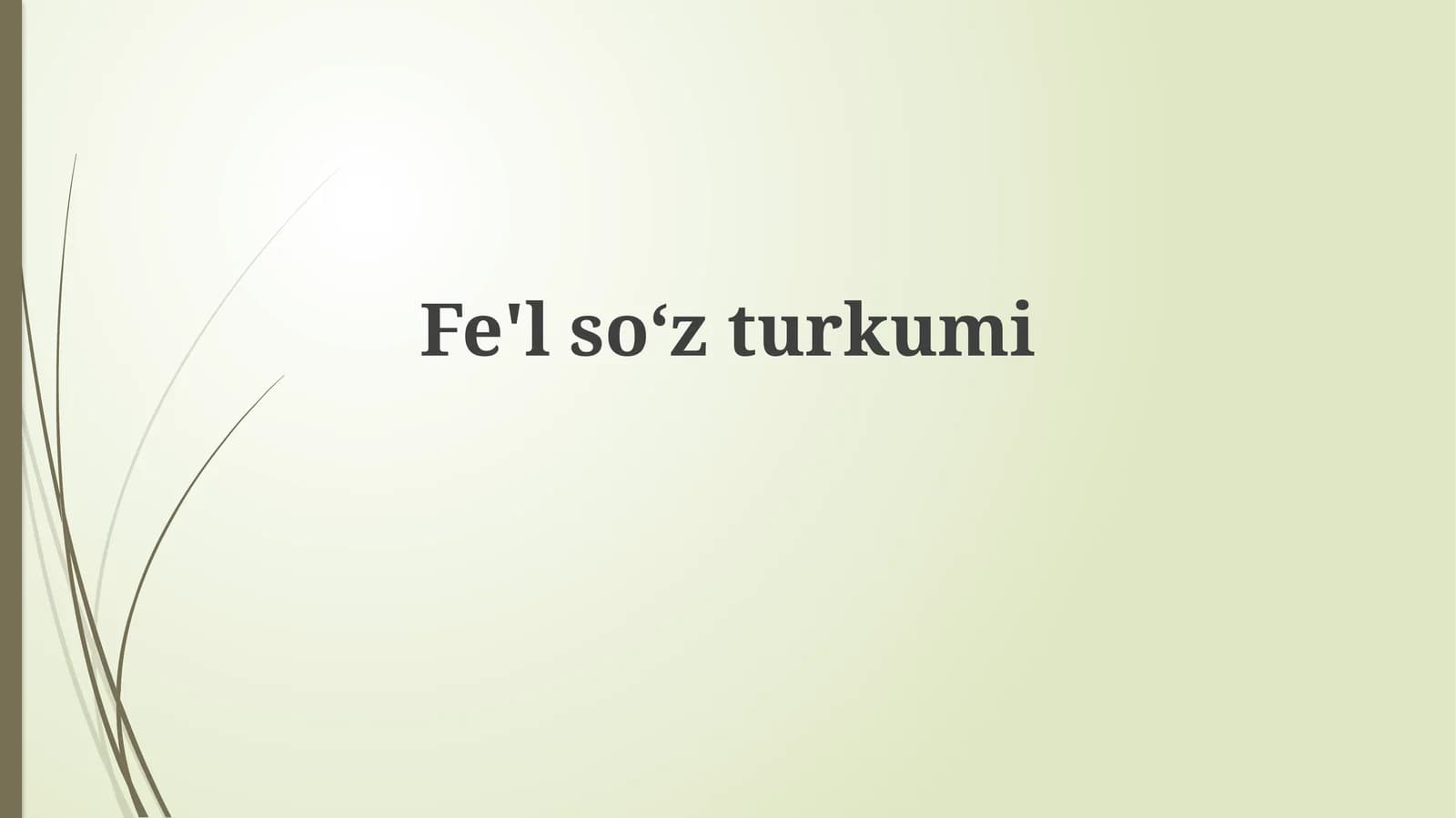 Fe'lsoʻzturkumi