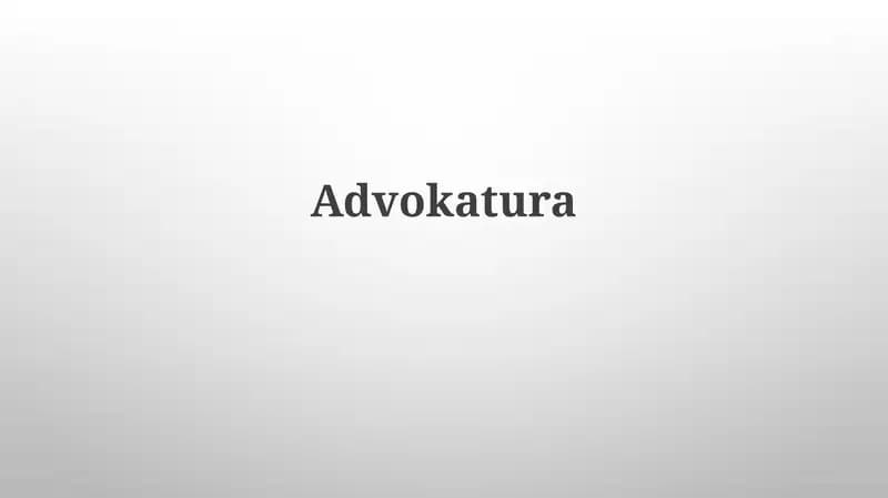 Advokatlik San'ati