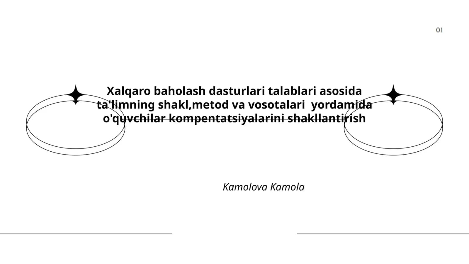 Xalqaro baholash dasturlari turlari
