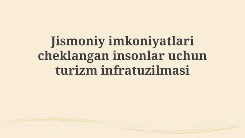 Infratuzilma tuzish